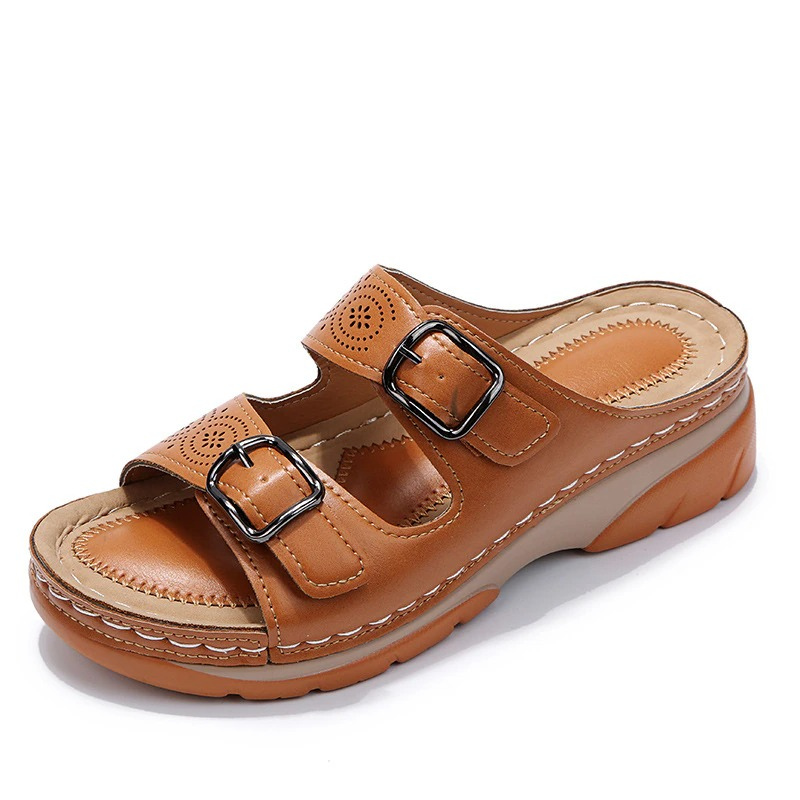 Sharon - Comfort Buckle Sandals