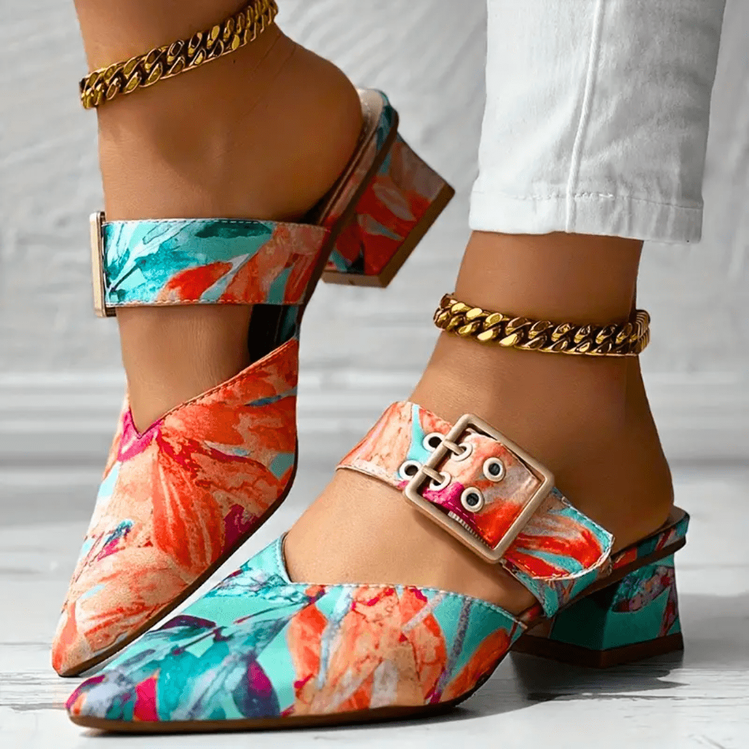 Christine - Vibrant Step Heels