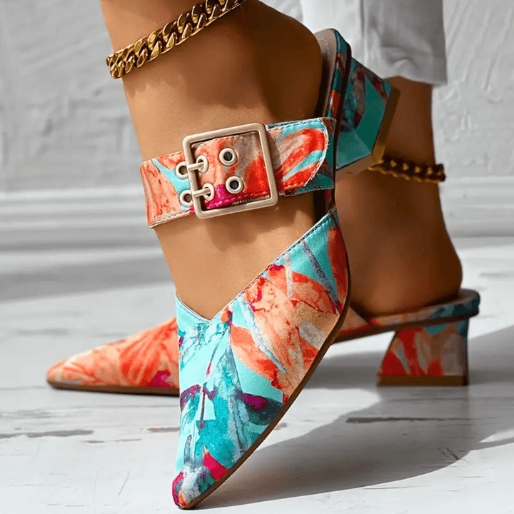 Christine - Vibrant Step Heels