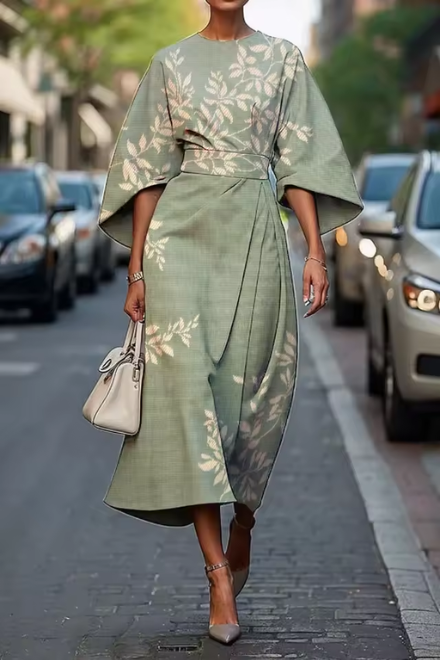 Tracey -  Elegant Floral Dress